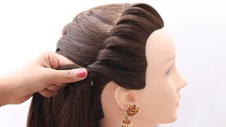 3 wonderful open hairstyle for girls | hairstyle for birthday | hairstyle for party | new hairstyle