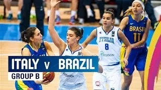 Italy v Brazil - Group B - 2014 FIBA U17 World Championship for women