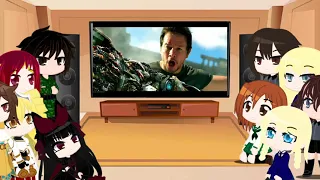 Girls und Panzer and GATE react to random videos | Gacha Club Reaction Part 14