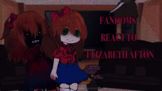 fandoms react to elizabeth afton 2/?