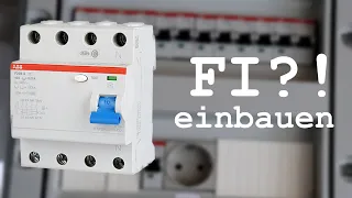 FI-Schalter nachrüsten?! Ganz einfach selbst einbauen!