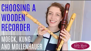 Choosing a wooden recorder: Moeck, Mollenhauer and Küng review | Team Recorder