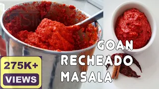 Goan Recheado Masala Recipe | Rechead Masala Goan Paste | Goan Recipes by Fatima