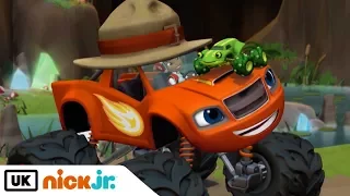 Blaze and the Monster Machines | Croaking Cave Frog | Nick Jr. UK