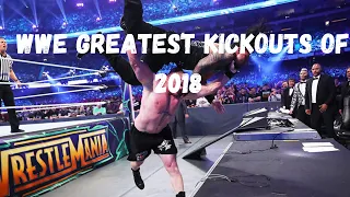 WWE Craziest Kickouts of 2018