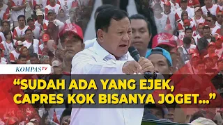 [FULL] Capres Prabowo Pidato di HUT ke-9 PSI: Singgung Pihak yang Ejek Dirinya Hanya Joget Saja