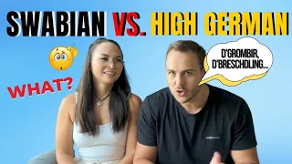 Standard German vs. Swabian (HUGE DIFFERENCES!)