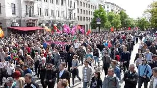 День победы. Харьков. Праздничное шествие