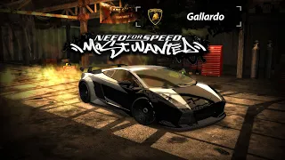 NFS Most Wanted Redux V3 | LAMBORGHINI GALLARDO BY MINK JUNKMAN TUNING | 4K FULL HD