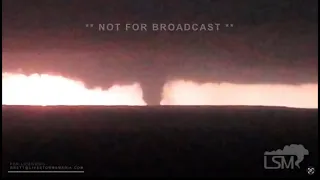 05-06-2024 Barsdall, OK - Nighttime Tornado Via Drone and HP Supercell