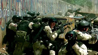 Black Hawk Down Clip: The Intense Last Stand of Heroes (2001) - Epic War Scene