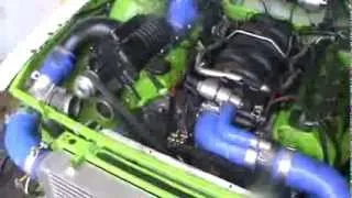 E30 M60B40 Supercharger ETC BLOW OFF Test