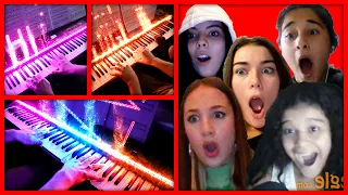 The BEST Omegle MAGICAL PIANO Reactions