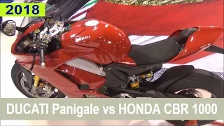 DUCATI Panigale vs HONDA CBR 1000 - supersport bikes 2018