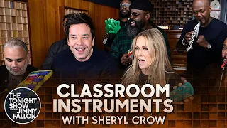 Sheryl Crow, Jimmy Fallon & The Roots Sing "All I Wanna Do" (Classroom Instruments)