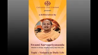 Vedanta in Daily Life - by Swami Sarvapriyananda