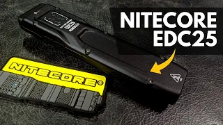 Powerhouse Slim EDC Tactical Flashlight | Nitecore EDC25