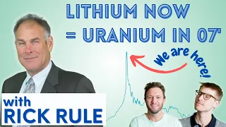 Why Lithium Today Is The Same As Uranium In 2007 with Rick Rule