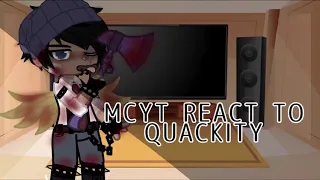 Mcyt react to Quackity 3/3 || Your recommendations; Credits in desc👾