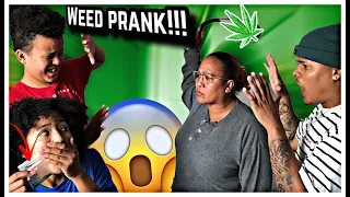 LITTLE SISTER GETS CAUGHT WITH "WEED" PRANK ON MOM!!! *SHE GETS BEYOND UPSET*