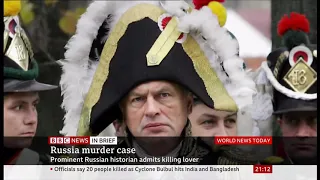 Russian professor Oleg Sokolov (63) admits murder (Russia) - BBC News - 10th November 2019