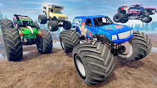 Monster Truck Mud Battle #35 | BeamNG Drive - Griff's Garage