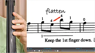 Flatten Your Finger for Cleaner String Crossings + Song of the Wind & Prelude | Online Cello Lessons