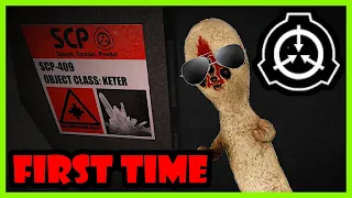 First Time Playing SCP Containment Breach Ultimate Edition Reborn