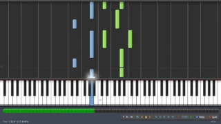 The Witcher 3 (Priscilla's Song) Piano Tutorial (Synthesia)