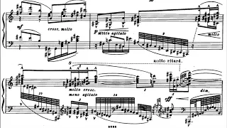 Bela Bartok - Two Elegies for Piano, Op. 8b Sz. 41 (1908-9) [Score-Video]