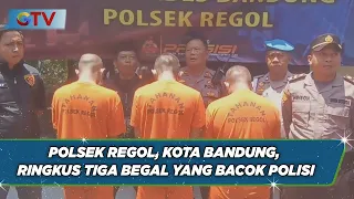 Polsek Regol, Kota Bandung, Ringkus Tiga Begal yang Bacok Polisi