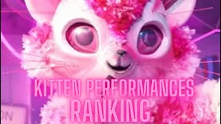 Kitten Performances Ranking (Masked Singer AU)