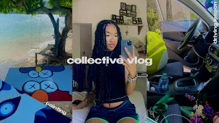 art vlog (paint with me, driving lesson, goddess braids, hygiene routine + more)