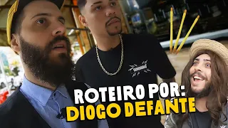 REPÓRTER DOIDÃO NO COISA NOSSA | Diogo Defante e Psiu são Coisa Nossa