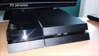 PS4 FAT - PRZED i PO wymianie pasty + Termopadów