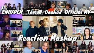 ENHYPEN (엔하이픈) 'Tamed-Dashed' Official MV || Reaction Mashup