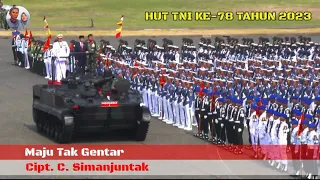Military Parade at the 78th Indonesian National Armed Force Anniversary Event