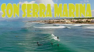 Surf in Son Serra Marina  Mallorca. Best beaches Mallorca