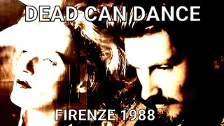 Dead Can Dance - Palestra della Casa Del Popolo, Grassina, Firenze, Italy, 16 dec 1988