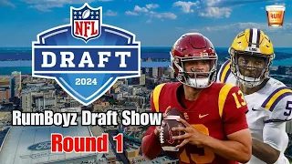 NFL DRAFT Round 1 Rumboyz Draft Show!