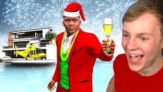 TRILLIONAIRE CHRISTMAS PARTY in GTA 5!