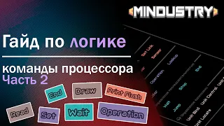 Логические постройки в Mindustry | Гайд по Логике