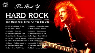 Best Hard Rock 70s 80s & 90s | Hard Rock Strong Rock Music Relay For You During The Day 🎵💢