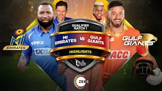 ILT20 S2 | English - HIGHLIGHTS | Nicholas Pooran & James Vince | MIE vs GG - T20 | 14th Feb