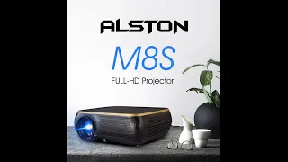 ALSTON M8S Full HD 1080P Projector