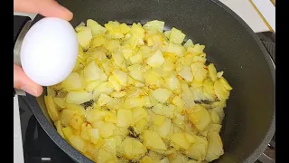 Only 3 ingredients! Just add eggs to potatoes! Delicious breakfast,  lunch or dinner