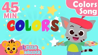 Color Song + more Nursery Rhymes & Kids Songs | Little Mascots