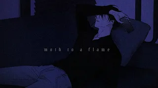 moth to a flame - the weeknd // slowed + reverb