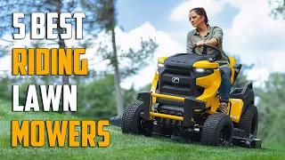 TOP 5 Best Riding Lawn Mowers 2024 - Best For You!