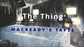 Space Ambient Music| The Thing Theme | MacReady's Tapes | DARK | MUSIC |ALIEN | ANTARCTICA